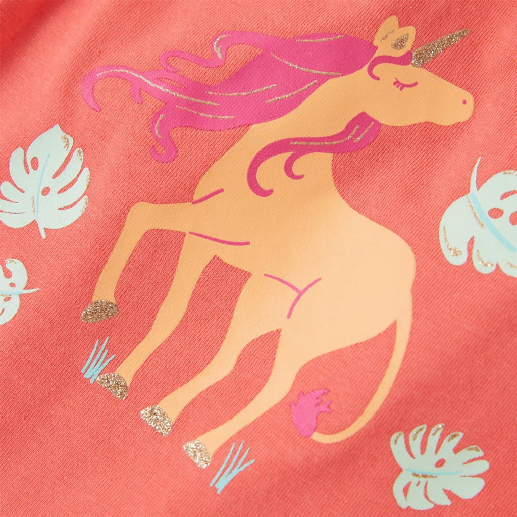 Kids'Tank Top Coral Cotton 116 Kids Clothing Children's Wear Kids Fashion 116