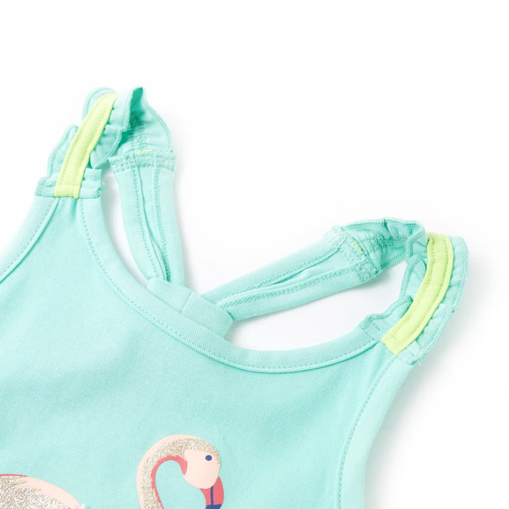 Kids'Tank Top Light Mint Cotton 116 Kids Clothing Children's Wear Variant 4