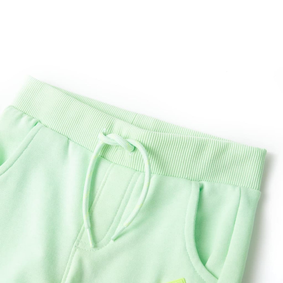 Kids'Sweatpants Bright Cotton Bright Green 128 Kids' Bottoms Kids' Bottom 128