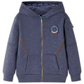 Sweatshirt Cotton Dark Blue Melange 92 Kids Clothing Children's Top Variant 2