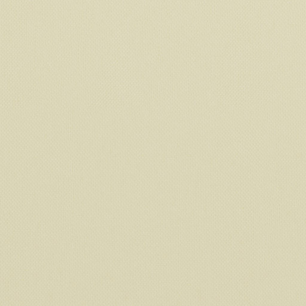 Balcony Screen Oxford Fabric Cream Waterproof UV Resistant 90 x 500 cm 90x500cm