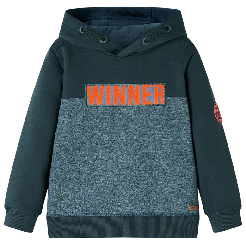 Sweatshirt Cotton Dark Green 92 Kids Clothing Children's Top Kids Wear 92