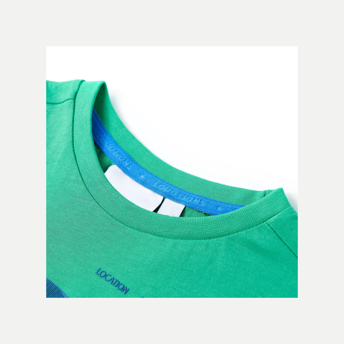 Kids T-Shirt Cotton Green 104 Children's Top Kids Clothing Kids Wear Variant 3