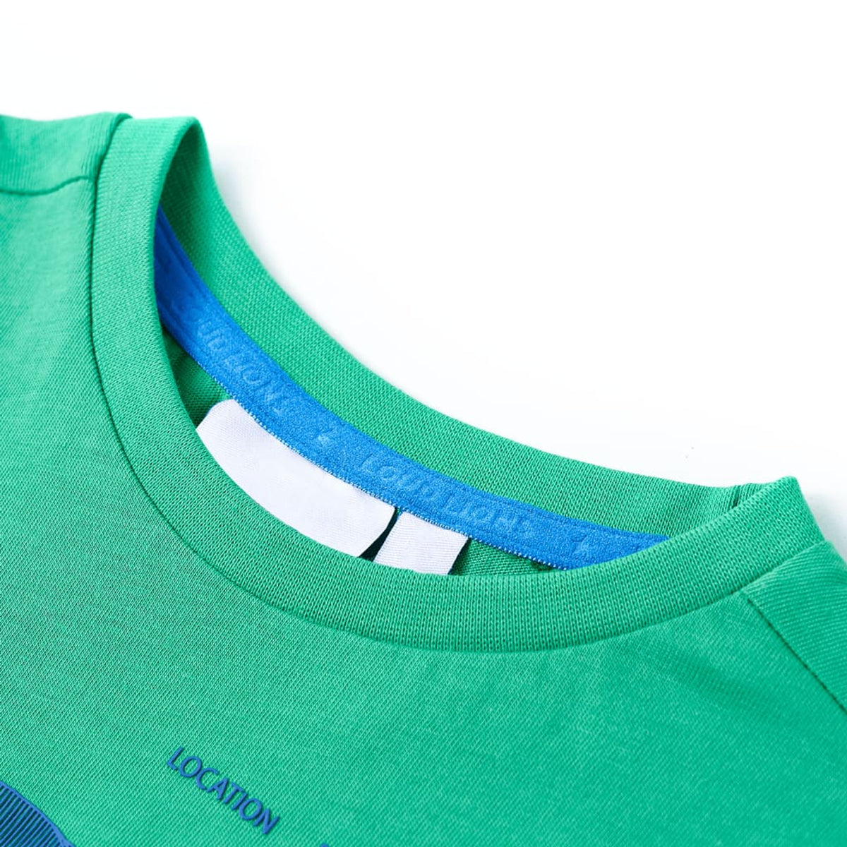 Kids T-Shirt Cotton Green 116 Children's Top Kids Clothing Kids Wear Variant 3