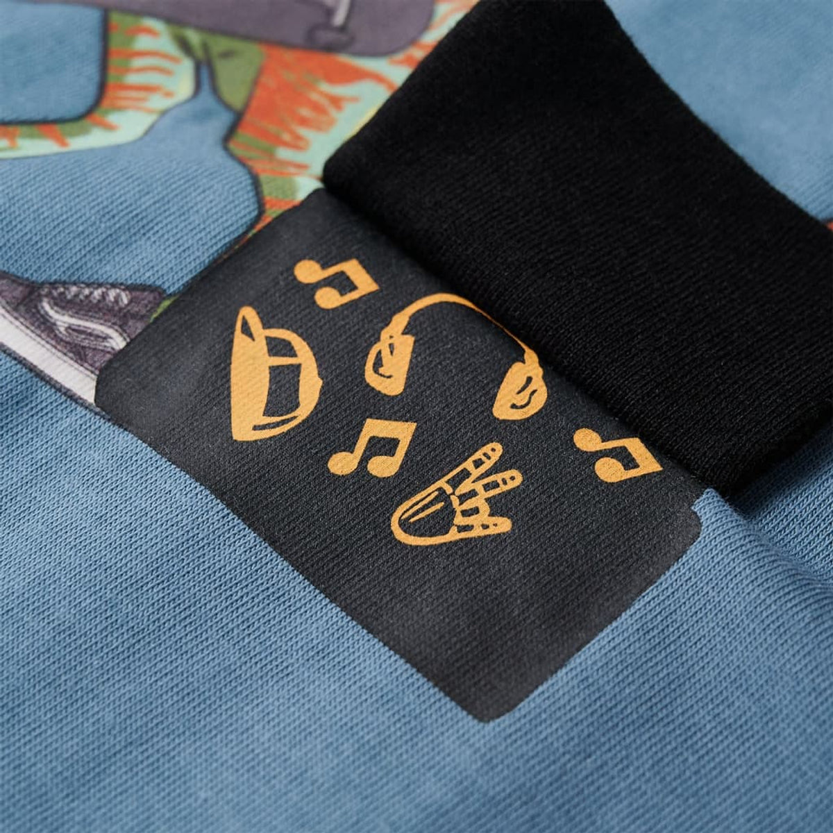 Kids T-Shirt Cotton Medium Blue 92 Children's Top Kids Clothing Kids Wear Long