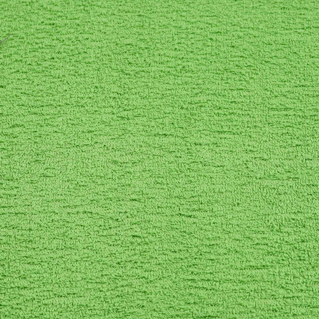 Towel Cotton Apple Green 140 x 70 cm Bathroom Bath Linen Home Towels 10 pcs
