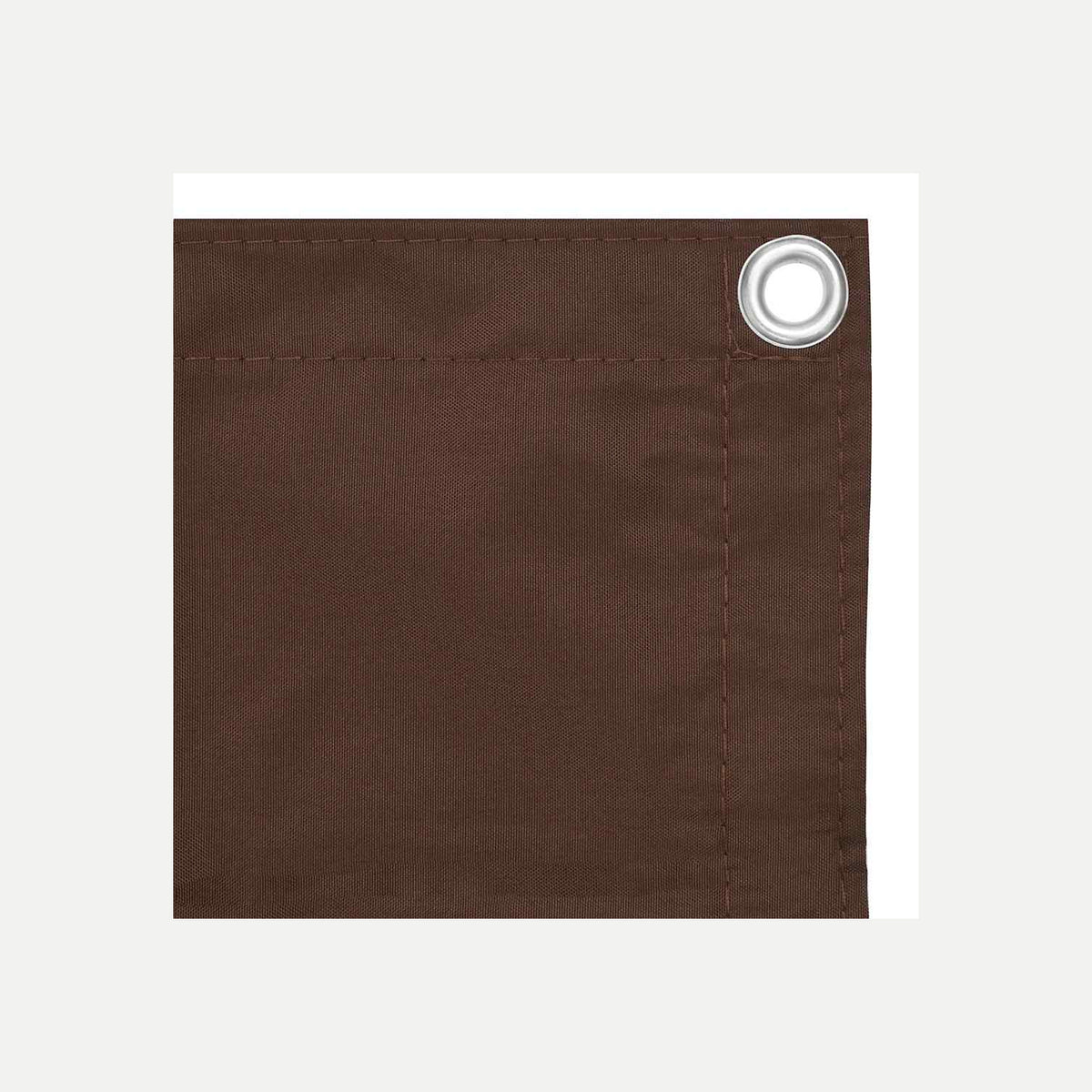 Balcony Screen Oxford Fabric Brown Waterproof UV Resistant 120 x 300 cm