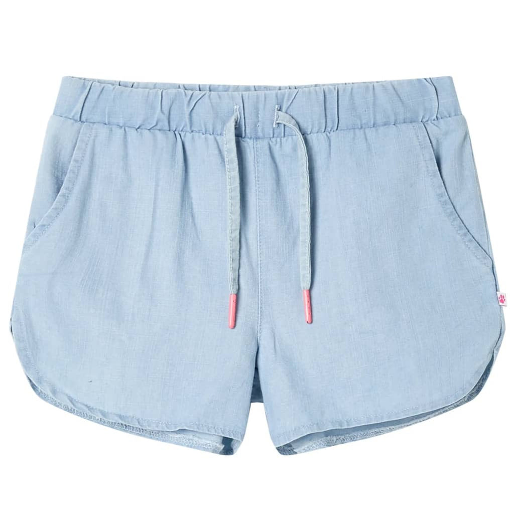 Shorts Cotton Soft Denim Blue 140 Kids' Bottoms Kids' Bottom Kids'Shorts 140