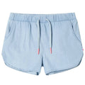 Shorts Cotton Soft Denim Blue 140 Kids' Bottoms Kids' Bottom Kids'Shorts 140