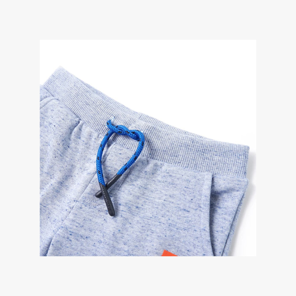 Shorts Cotton Blue Melange 116 Kids' Bottoms Kids' Bottom Variant 2