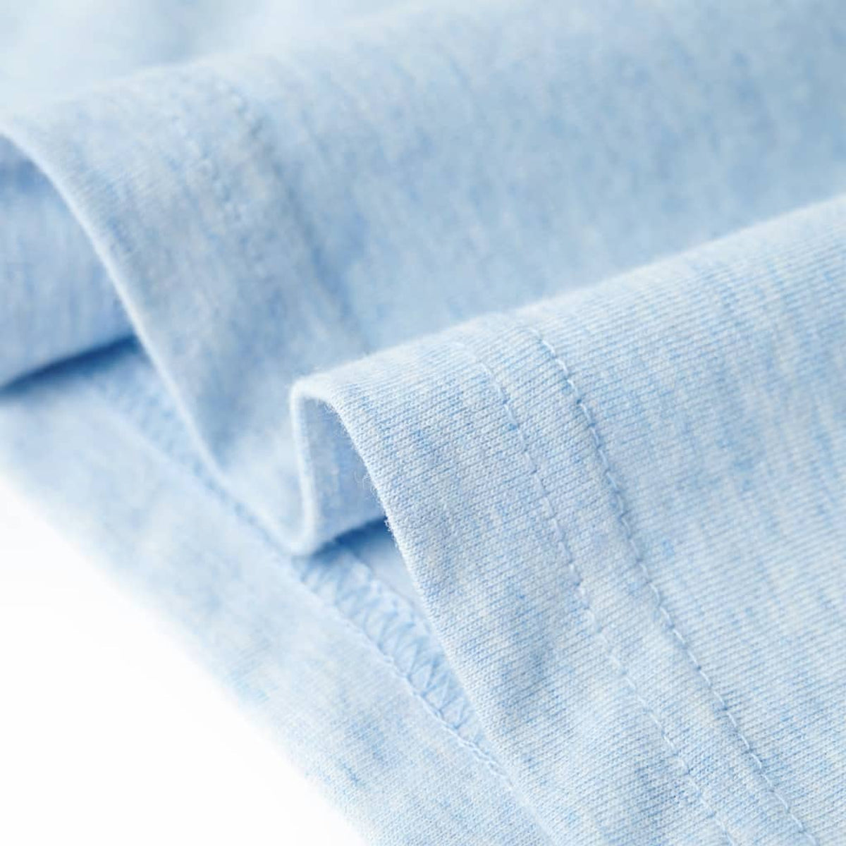 Kids'Tank Top Soft Melange Cotton Soft Blue Melange 116 Kids Clothing Kids'