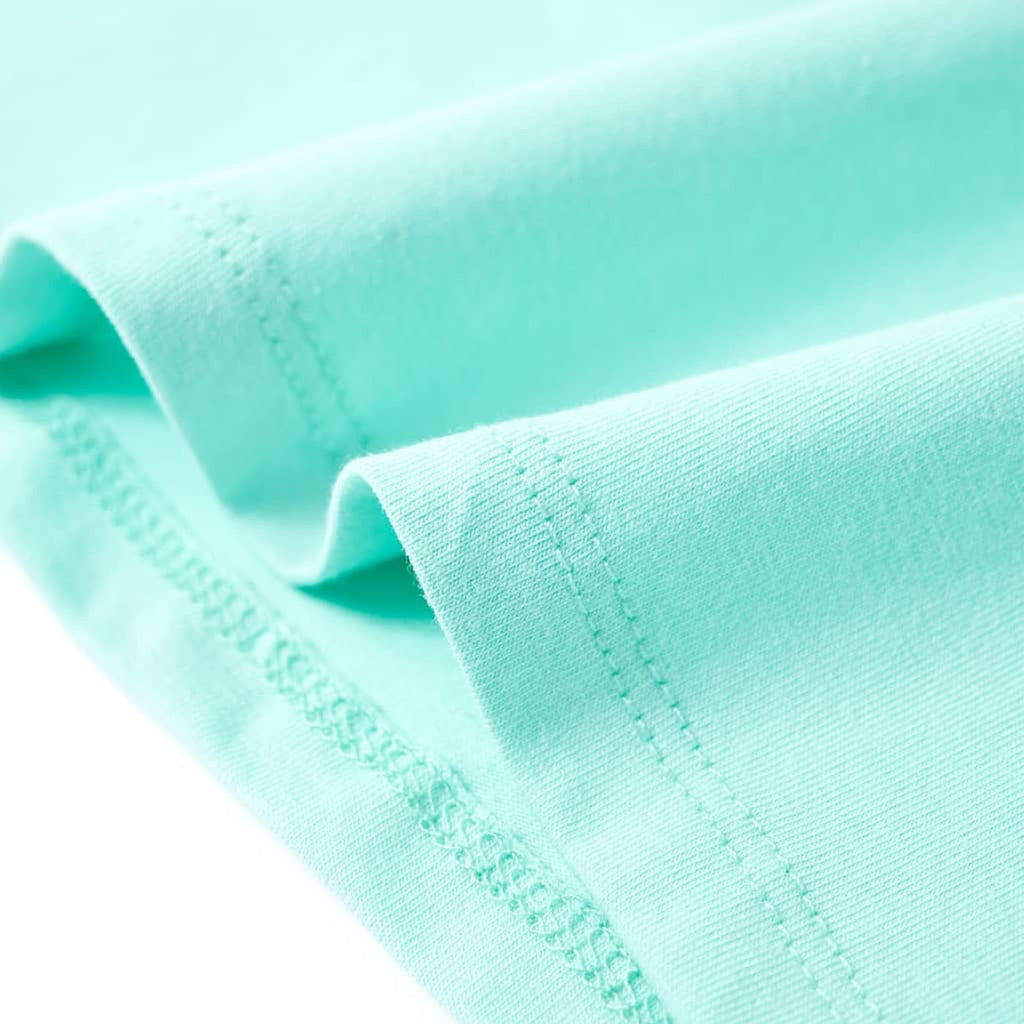 Kids T-Shirt Cotton Light Mint 116 Children's Top Kids Clothing Kids Variant 3