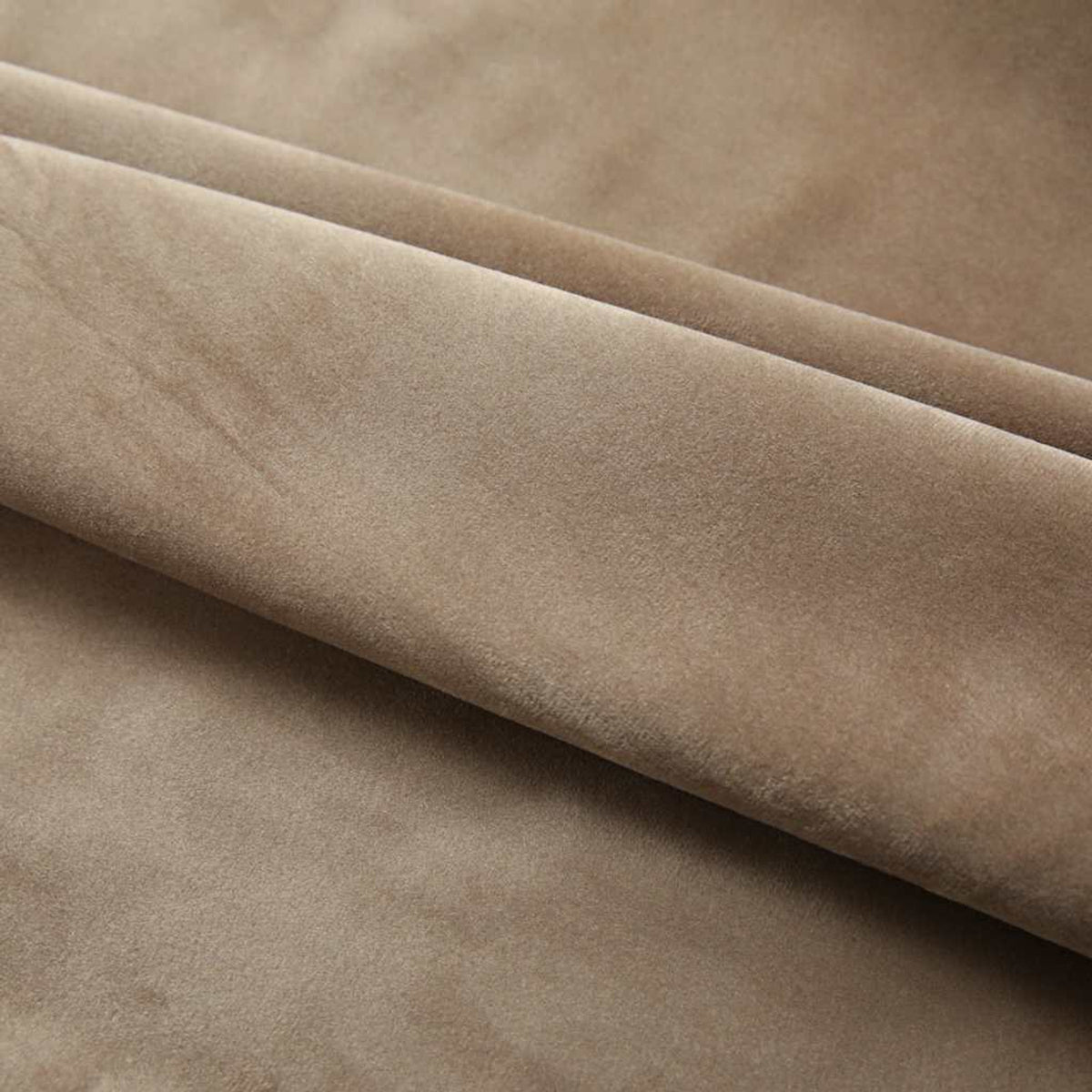 Blackout Curtain Velvet Beige 140 x 245 cm Window Dressing Home Variant 2