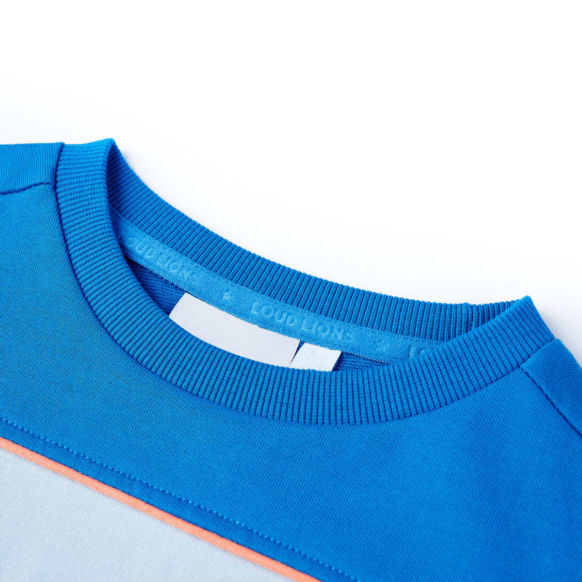Sweatshirt Cotton Bright Blue 128 Kids Clothing Children's Top Kids Wear 128