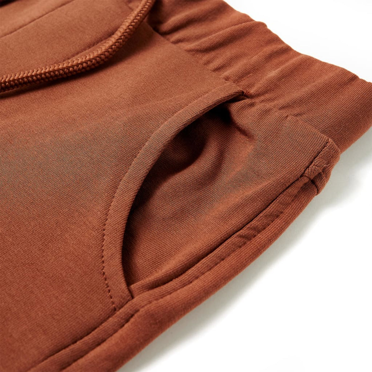 Shorts Cotton Brown 128 Kids' Bottoms Kids' Bottom Kids'Shorts Drawstring 128