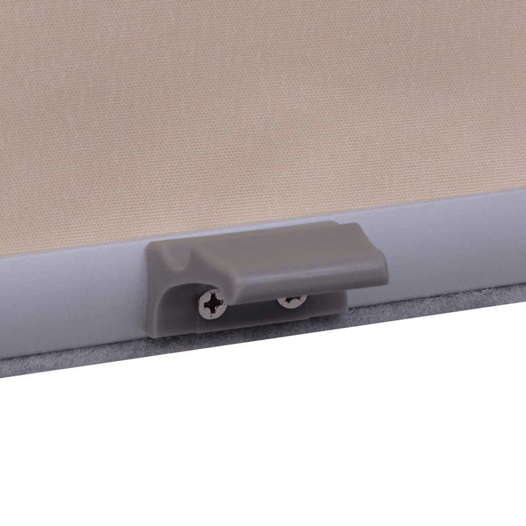 Roller Blind Blackout Fabric Beige 96.3 x 98.2 cm Window Shade Window Covering