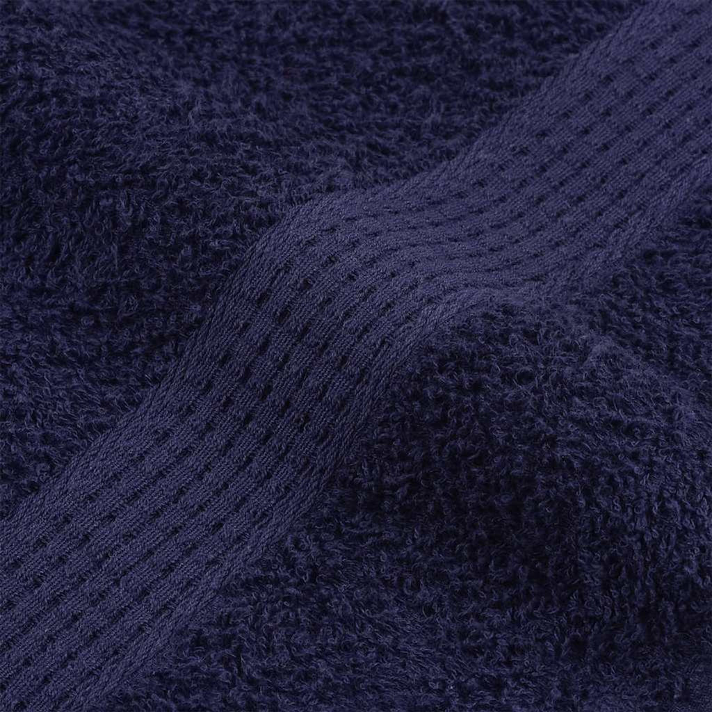 Towel Cotton Navy Blue 150 x 100 cm Bathroom Bath Linen Home Towels 4 pcs