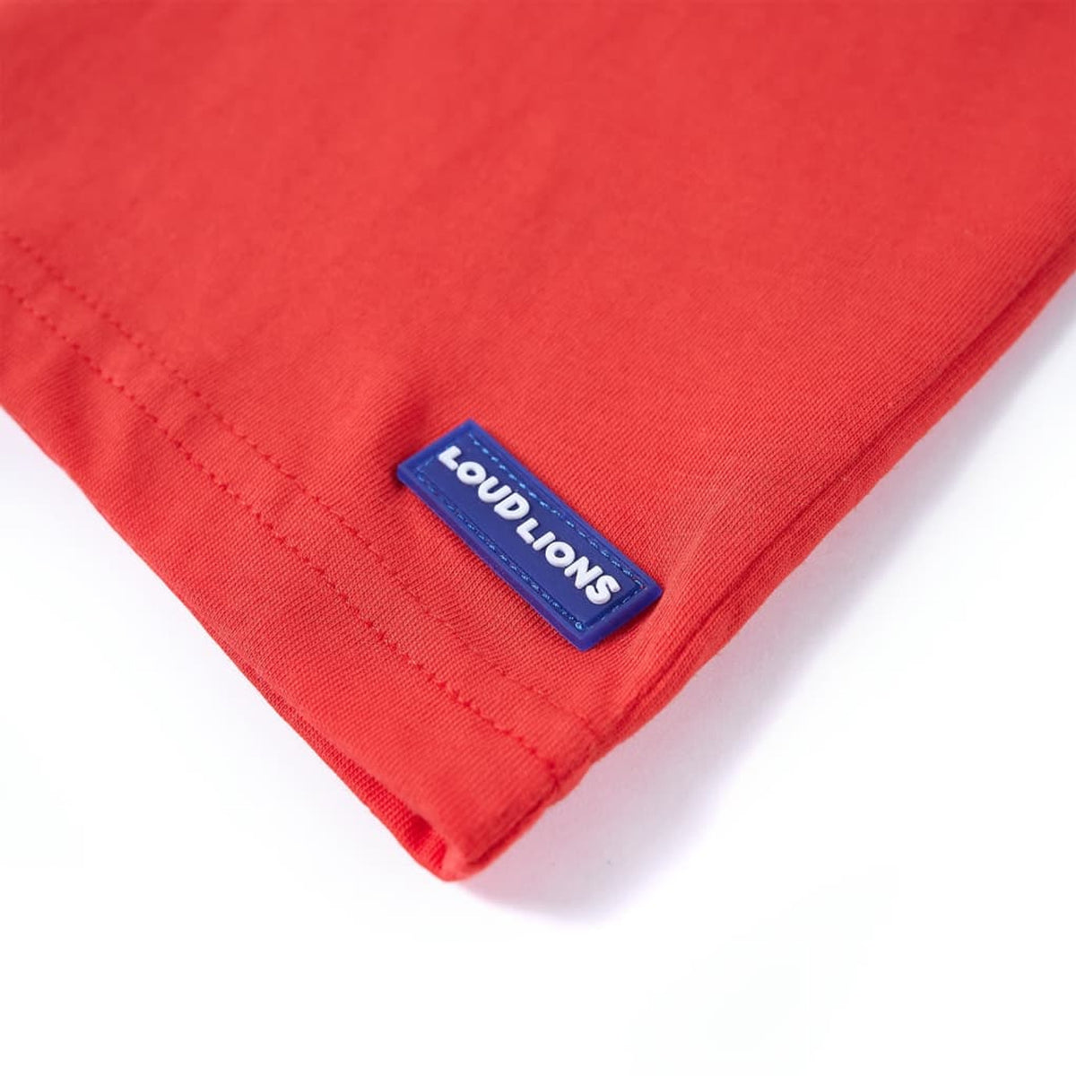 Kids T-Shirt Cotton Red 128 Children's Top Kids Clothing Kids Wear Kids' Tops