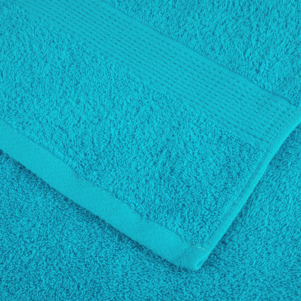 Towel Cotton Turquoise 50 x 30 cm Bathroom Bath Linen Home Towels 4 Variant 2