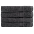 Towel Cotton Anthracite 200 x 100 cm Bathroom Bath Linen Home Towels Variant 2