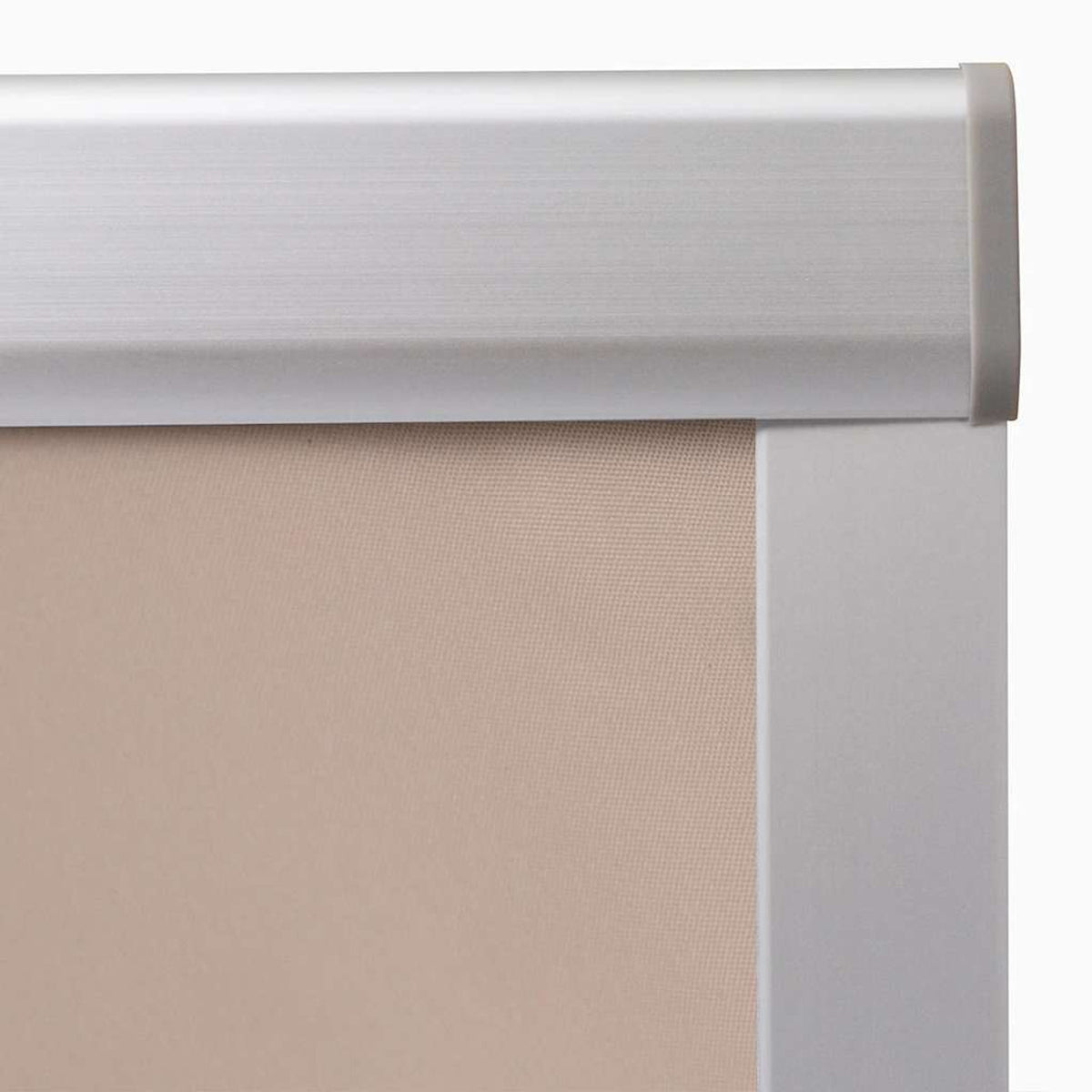 Roller Blind Blackout Fabric Beige 97.3 x 94 cm Window Shade Window Covering
