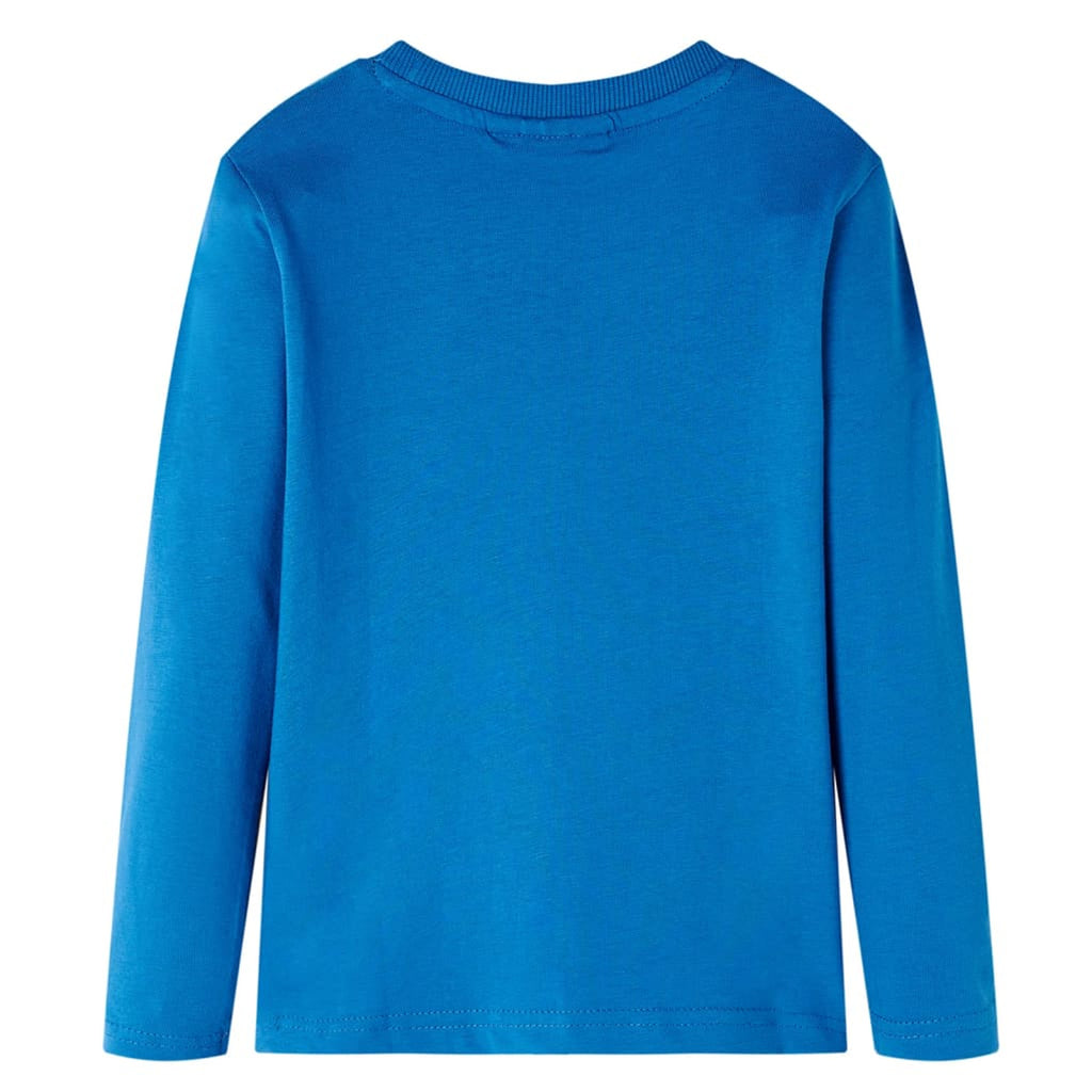 Kids T-Shirt Cotton Petrol 128 Children's Top Kids Clothing Kids Wear Kids'