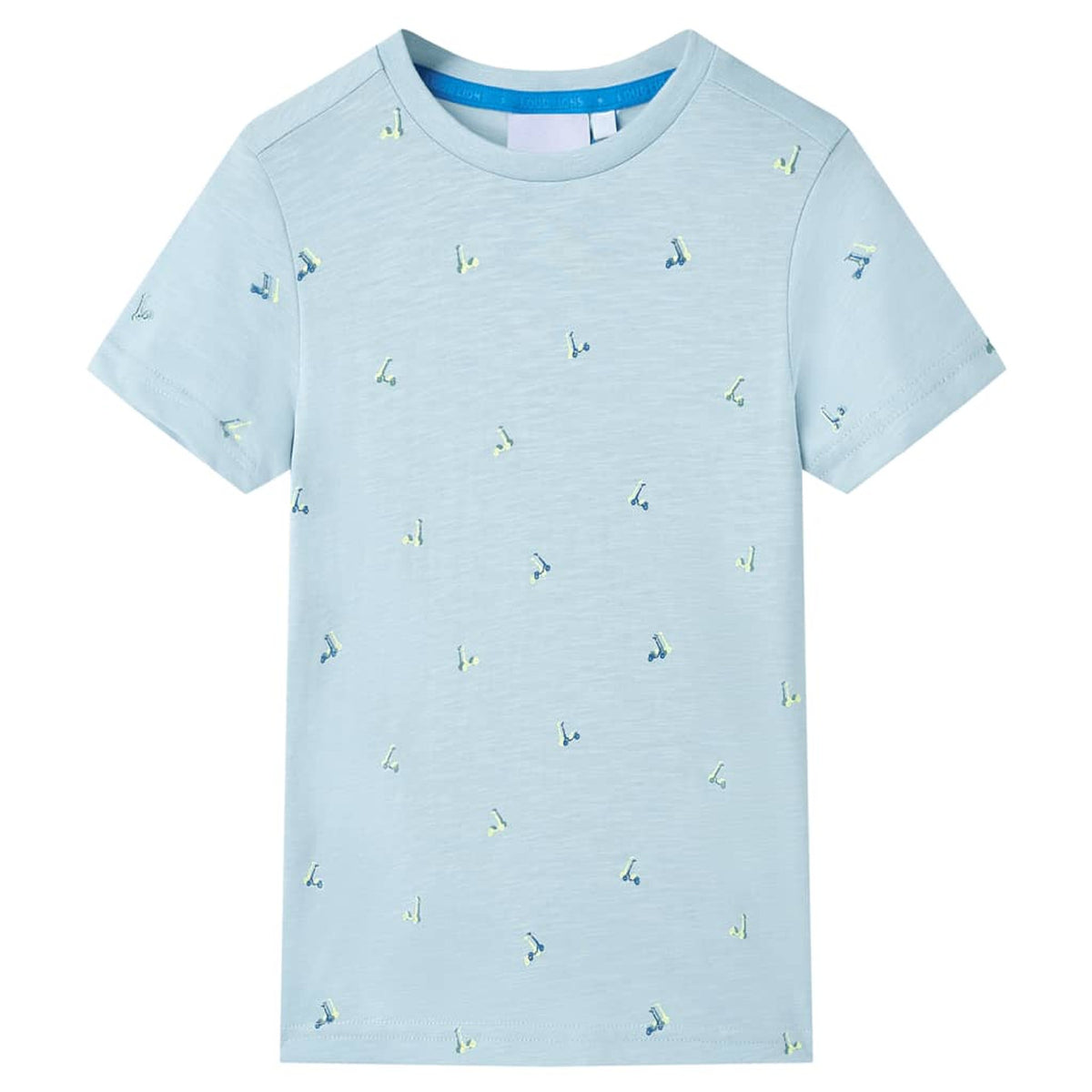 Kids T-Shirt Cotton Light Blue 116 Children's Top Kids Clothing Kids Variant 2