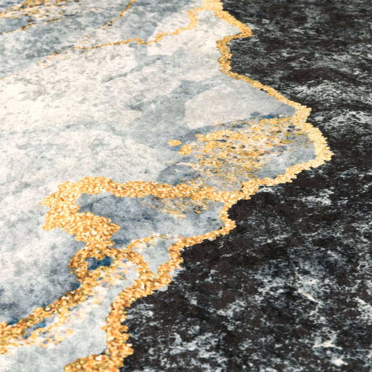 Rug Polyester Multicolour 120 x 120 x 0.4 cm Floor Mat Home Decor Variant 2