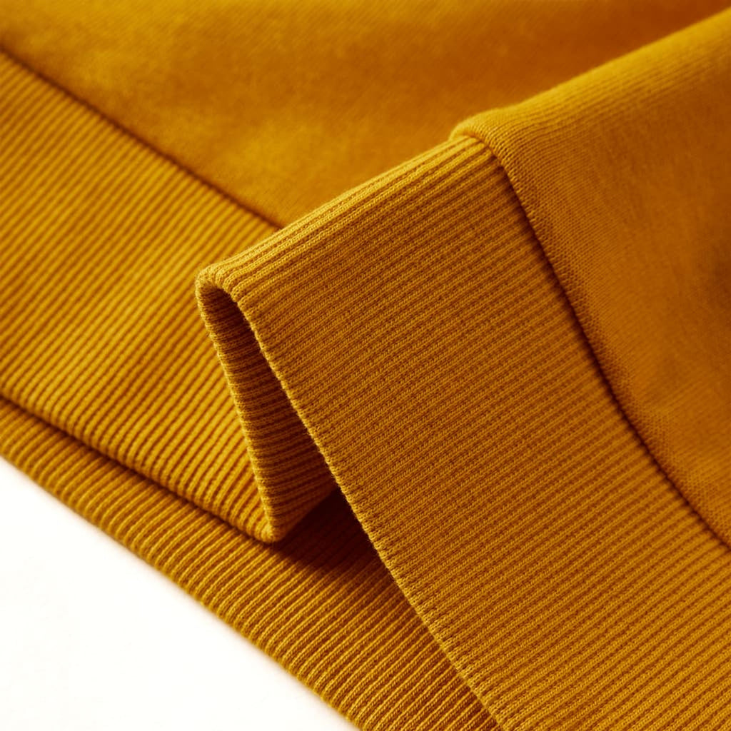 Sweatshirt Cotton Ochre 116 Kids Clothing Children's Top Kids Wear Kids' Tops