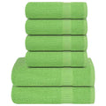 Towel Cotton Apple Green 50 x 100 cm Bathroom Bath Linen Home Bath Towels