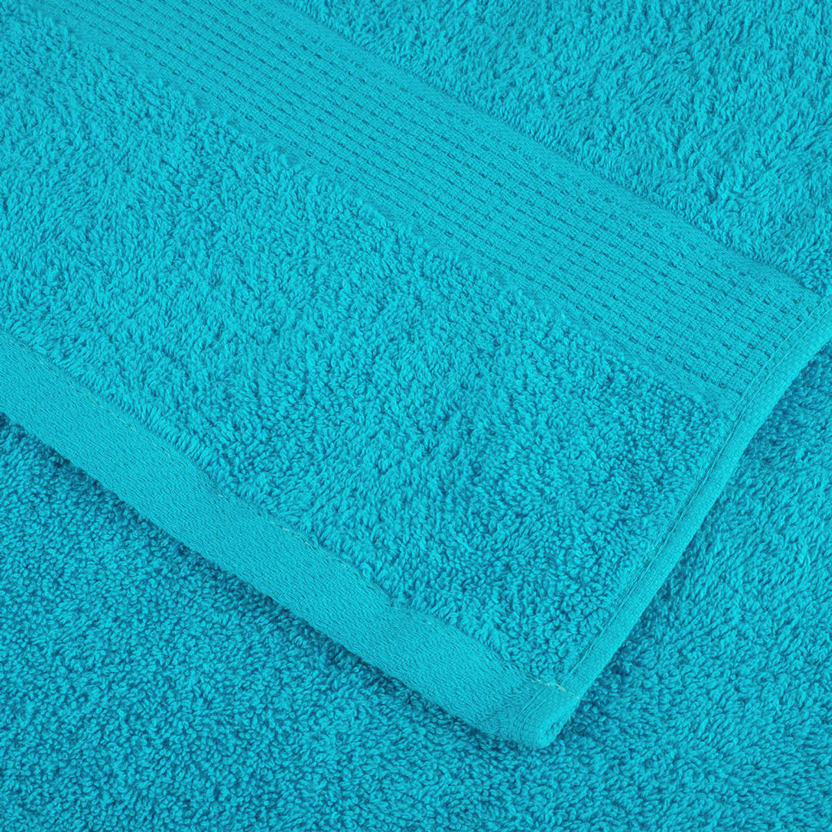 Towel Cotton Turquoise 200 x 80 cm Bathroom Bath Linen Home Towels Variant 2
