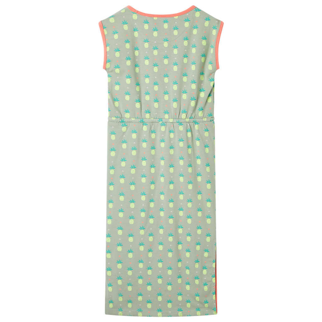 Dress Cotton Old Mint 128 Kids' Dresses Kids' Dresse Kids'Dress 128 (suitable