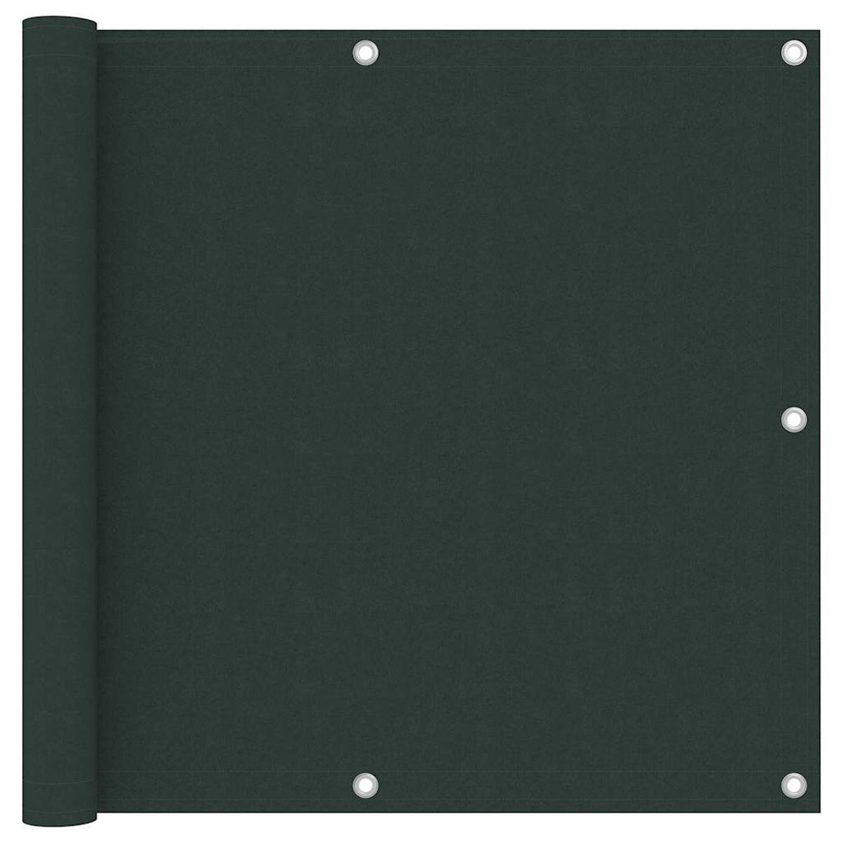 Balcony Screen Dark Oxford Fabric Dark Green Waterproof UV Resistant 90 x 500