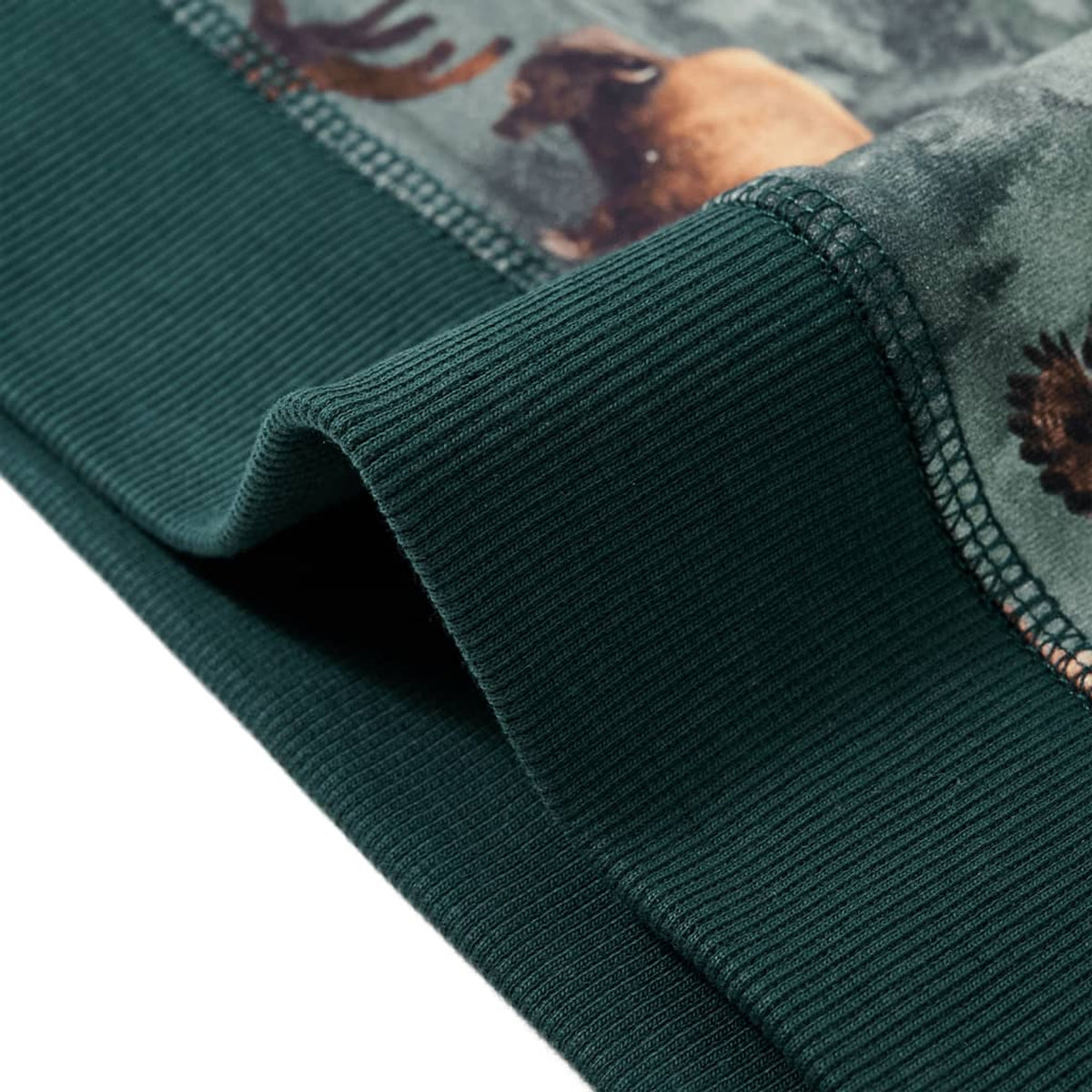 Sweatshirt Cotton Dark Green 116 Kids Clothing Children's Top Kids Variant 2