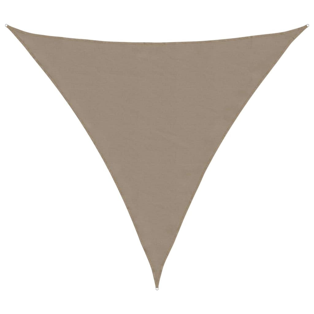 Sunshade Sail Oxford Fabric Taupe Water Resistant UV Resistant Garden Shade