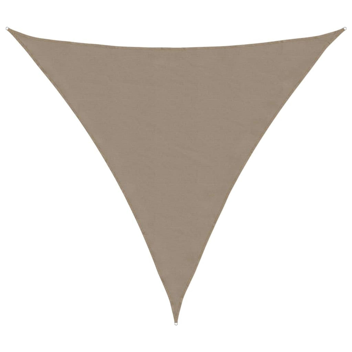 Sunshade Sail Oxford Fabric Taupe Water Resistant UV Resistant Garden Shade
