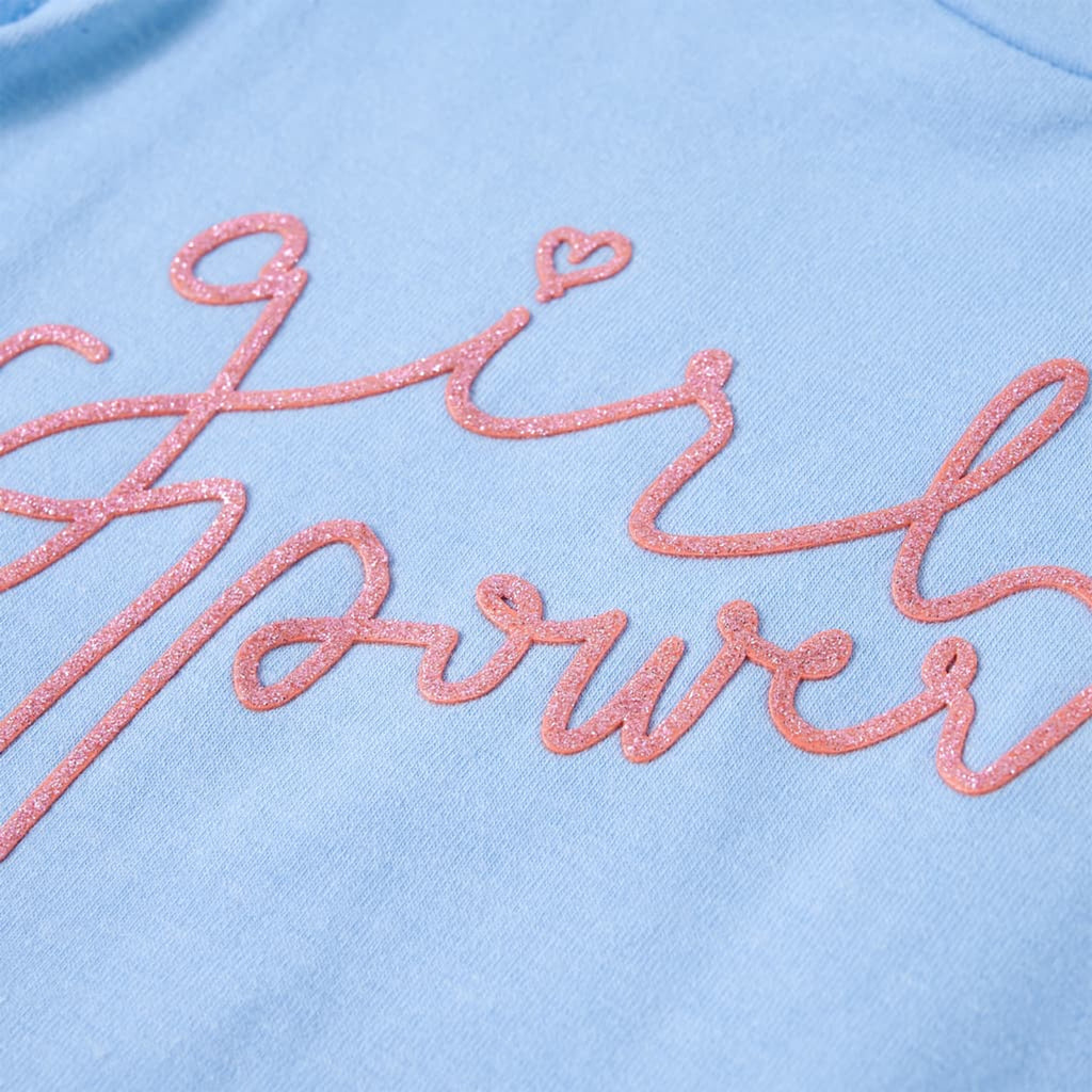 Kids T-Shirt Cotton Light Blue 104 Children's Top Kids Clothing Kids Wear