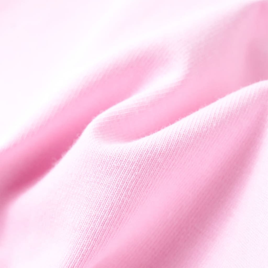Kids T-Shirt Cotton Light Pink 128 Children's Top Kids Clothing Kids Wear 128