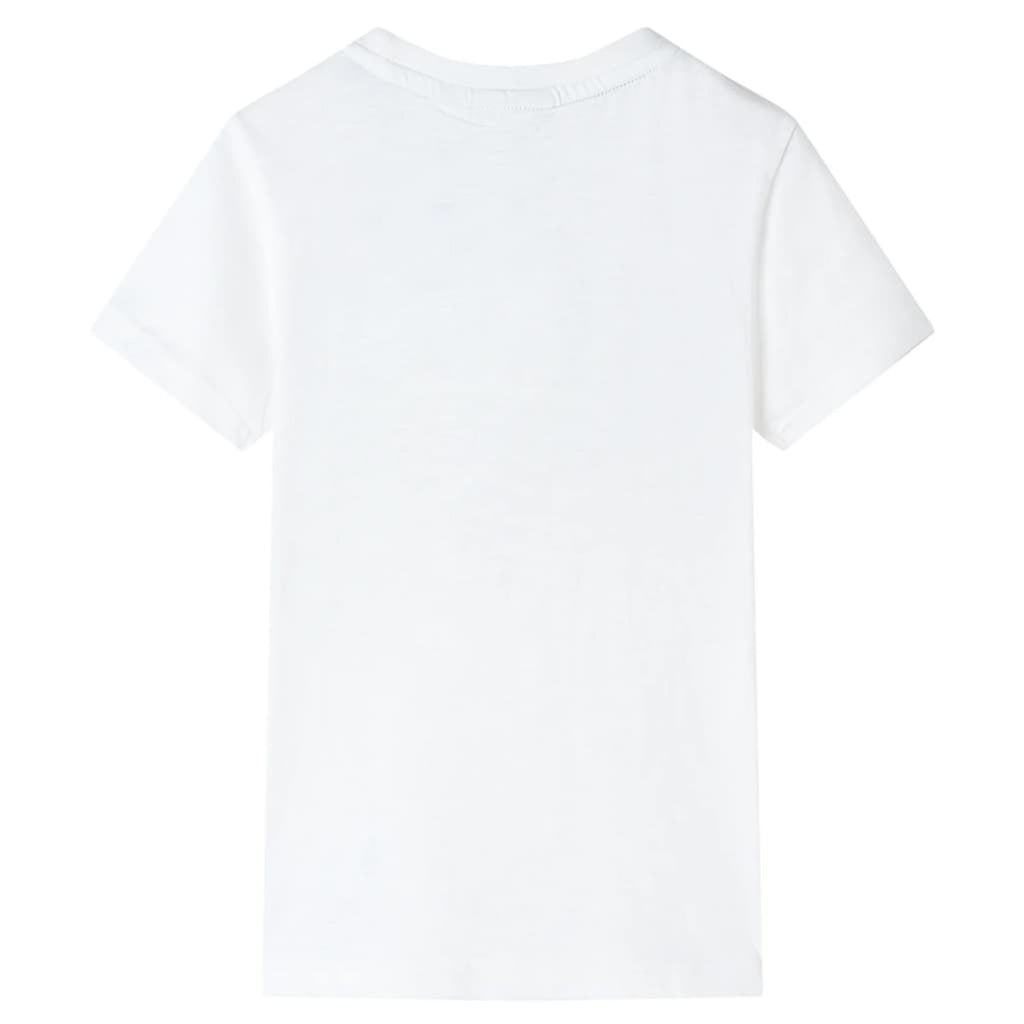 Kids T-Shirt Cotton Ecru 128 Children's Top Kids Clothing Kids Wear Variant 11