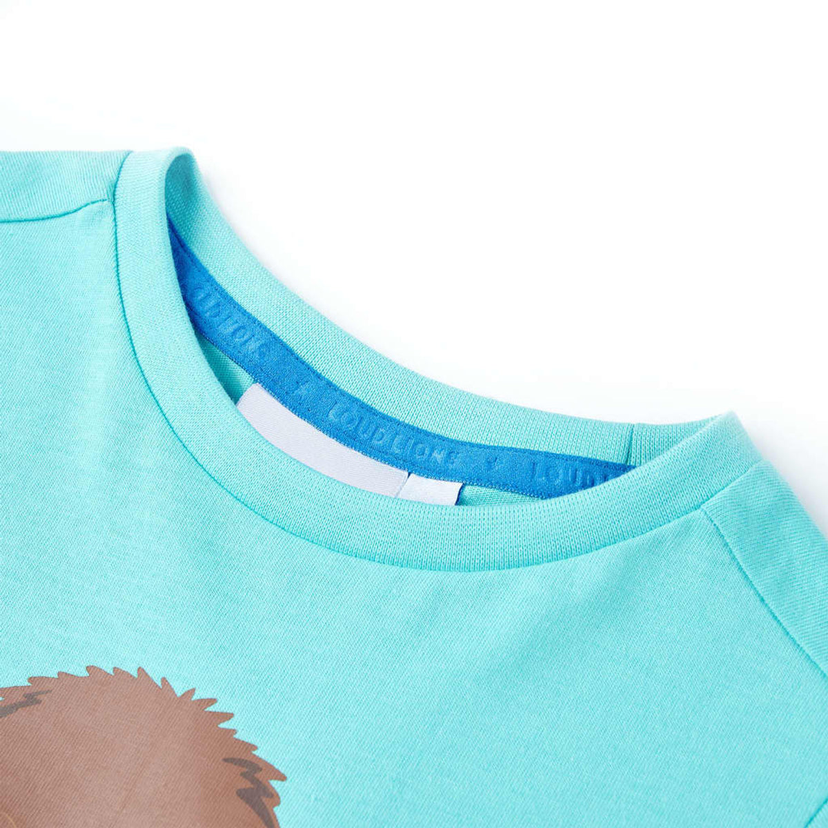 Kids T-Shirt Cotton Aqua 140 Children's Top Kids Clothing Kids Wear Kids' Tops