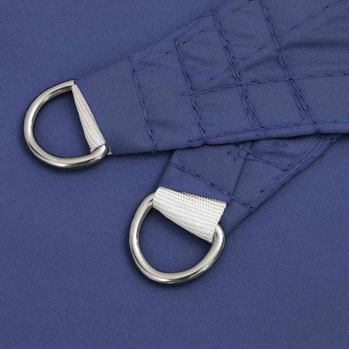 Sunshade Sail Oxford Fabric Blue Water Resistant UV Resistant 500 x 600 x 600