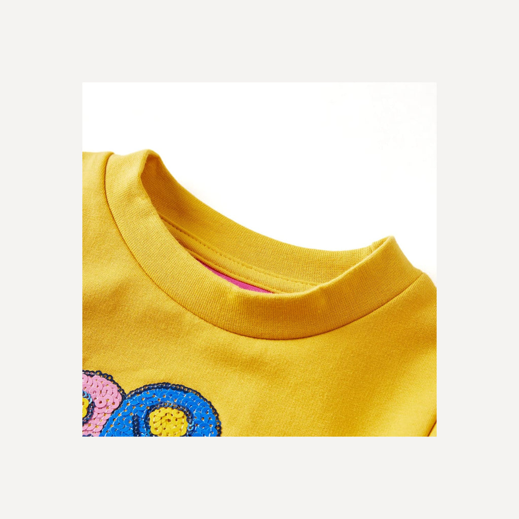 Sweatshirt Cotton Dark Ochre 92 Kids Clothing Children's Top Kids Wear 92