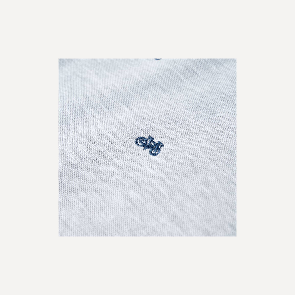 Kids'Polo Shirt Melange Cotton Grey Melange 92 Kids Clothing Children's Wear