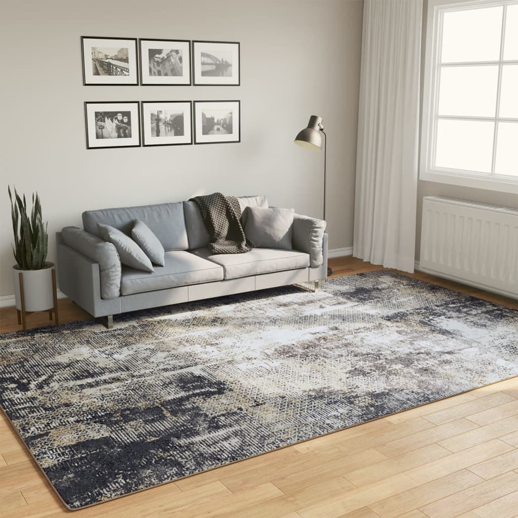 Rug Polyester Multicolour 190 x 0.4 x 300 cm Floor Mat Home Decor Variant 3