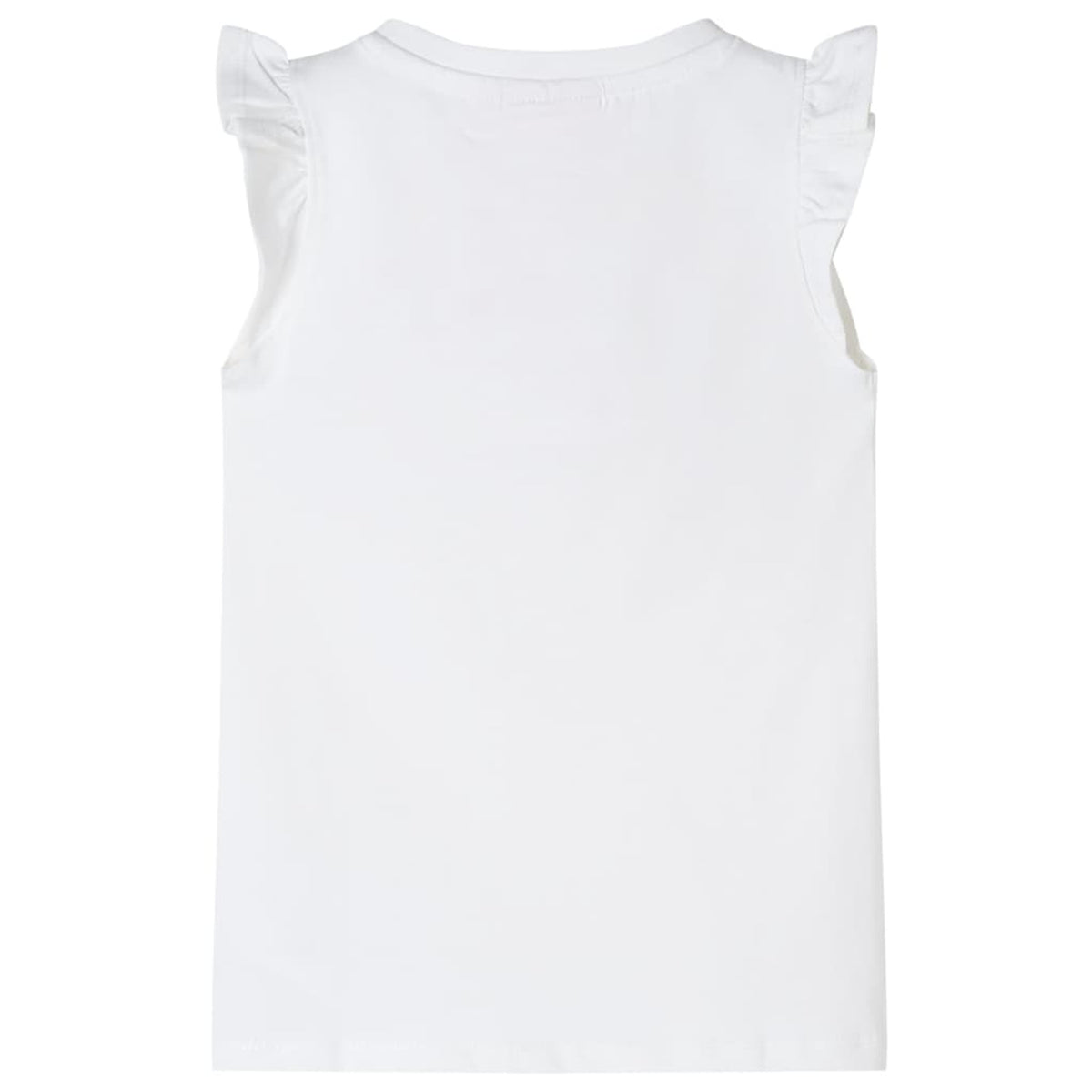 Kids T-Shirt Cotton White 116 Children's Top Kids Clothing Kids Wear Kids'