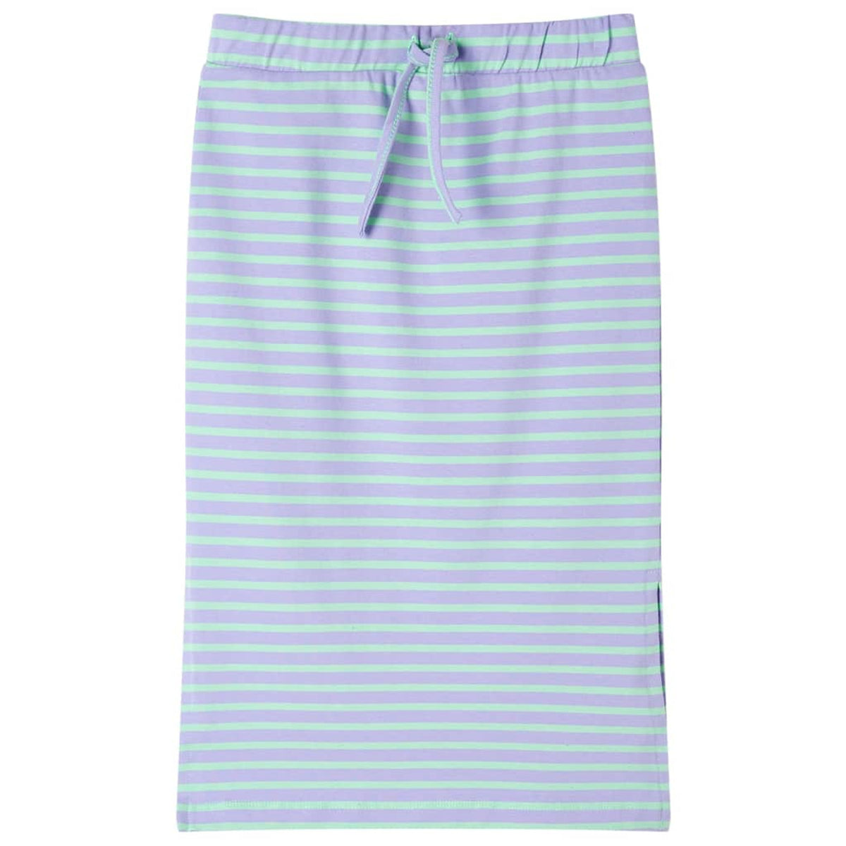 Kids'Straight Skirt Cotton Bright Mint 140 Kids' Bottoms Kids' Bottom Stripes