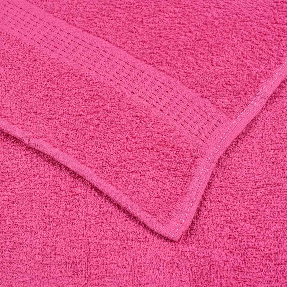 Towel Cotton Pink 15 x 21 cm Bathroom Bath Linen Home Bath Towels & Flannels