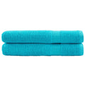 Towel Cotton Turquoise 200 x 80 cm Bathroom Bath Linen Home Towels 2 Variant 2