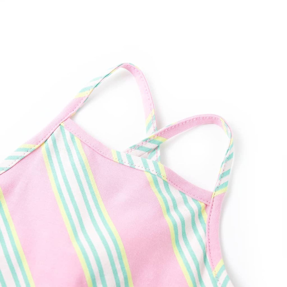 Dress Cotton Pink 104 Kids' Dresses Kids' Dresse Kids'Dress Drawstring 104