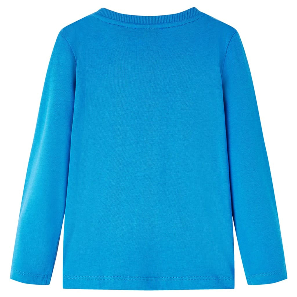 Kids T-Shirt Cotton Cobalt Blue 104 Children's Top Kids Clothing Variant 5